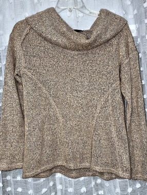 Sanctuary Cowl Neck Sweater in Brown